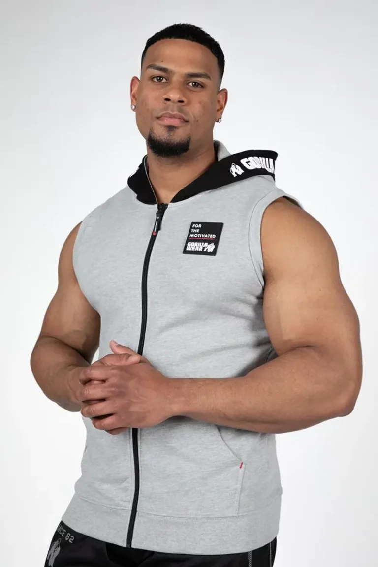 Gorilla Wear Milwaukee S/L Zipped Hoodie  Singlet
