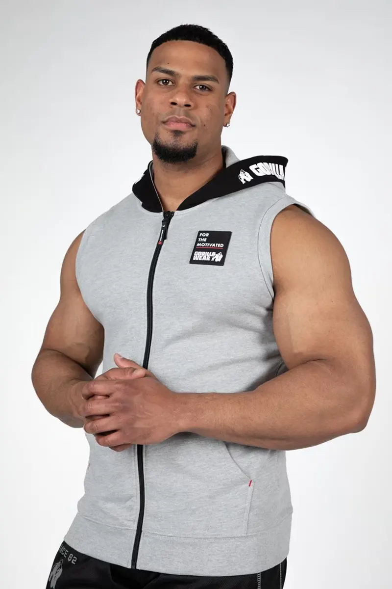 Gorilla Wear Milwaukee S/L Zipped Hoodie Gorilla Wear Milwaukee S/L Zipped Hoodie Singlet