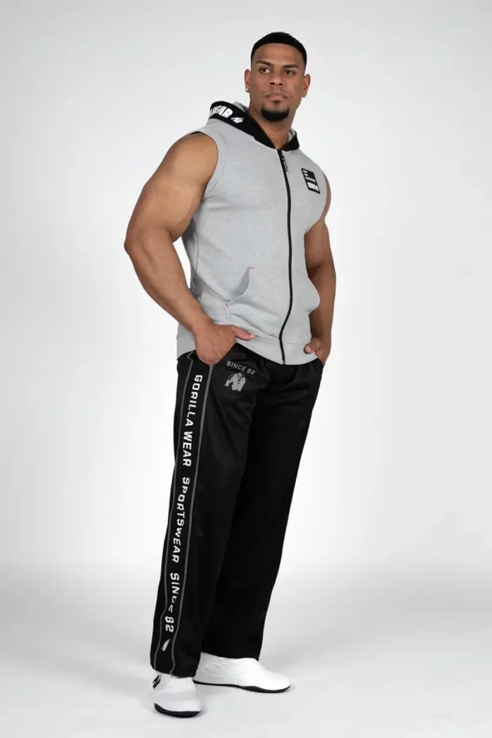 Gorilla Wear Milwaukee S/L Zipped Hoodie  Singlet