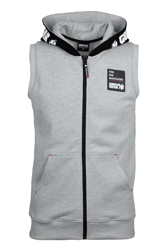 Gorilla Wear Milwaukee S/L Zipped Hoodie  Singlet