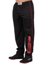 Wallace Mesh Pants - Black/Red Treningsbukser