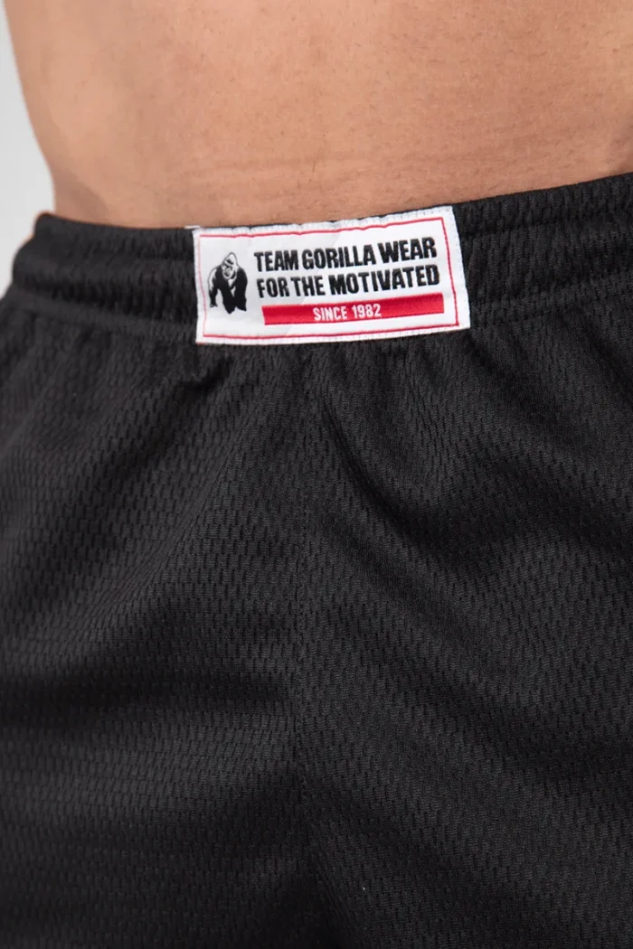 Wallace Mesh Pants - Black/Red  Treningsbukser