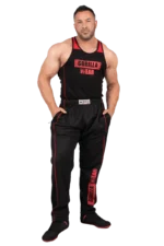 Wallace Mesh Pants - Black/Red Treningsbukser