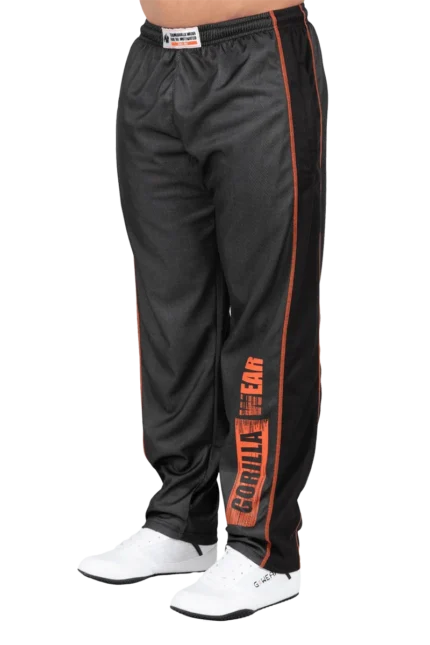 Wallace Mesh Pants - Gray/Orange  Treningsbukser