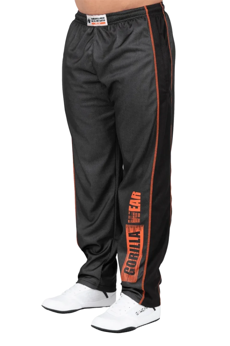 Wallace Mesh Pants - Gray/Orange  Treningsbukser