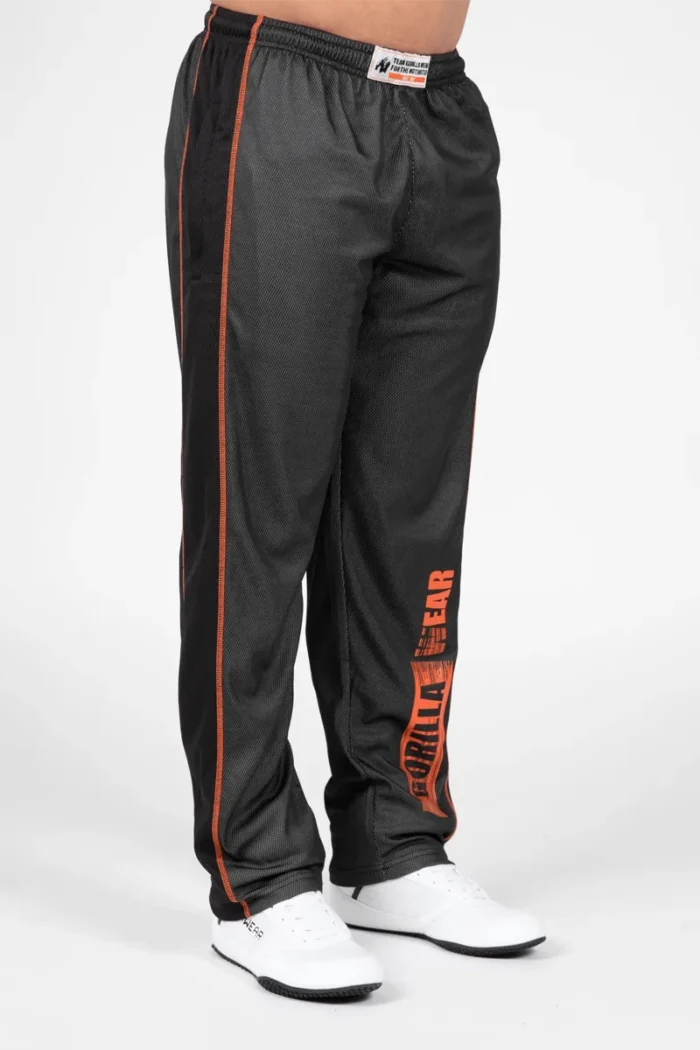 Wallace Mesh Pants - Gray/Orange  Treningsbukser