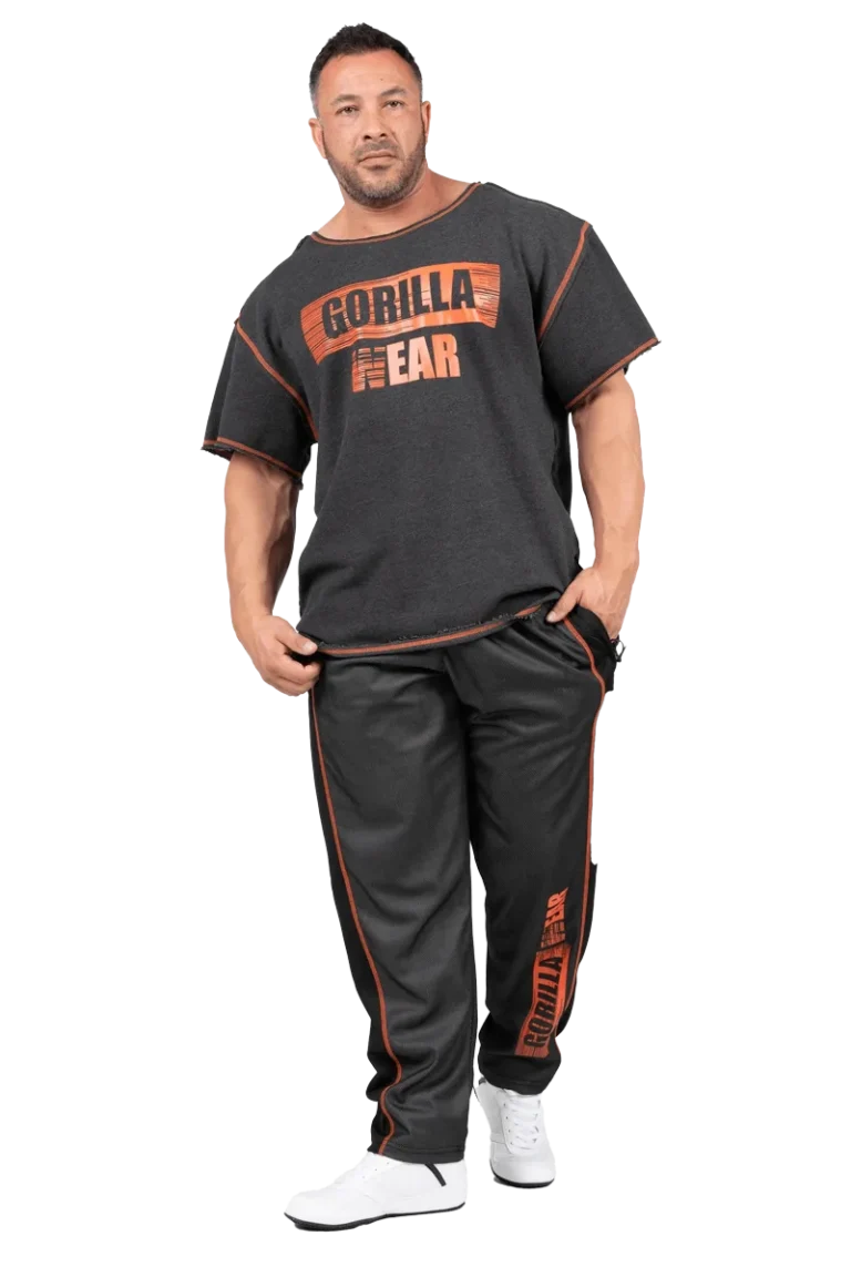 Wallace Mesh Pants - Gray/Orange Treningsbukser