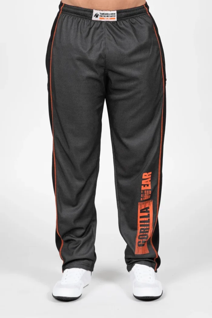 Wallace Mesh Pants - Gray/Orange  Treningsbukser