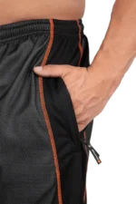 Wallace Mesh Pants - Gray/Orange Treningsbukser