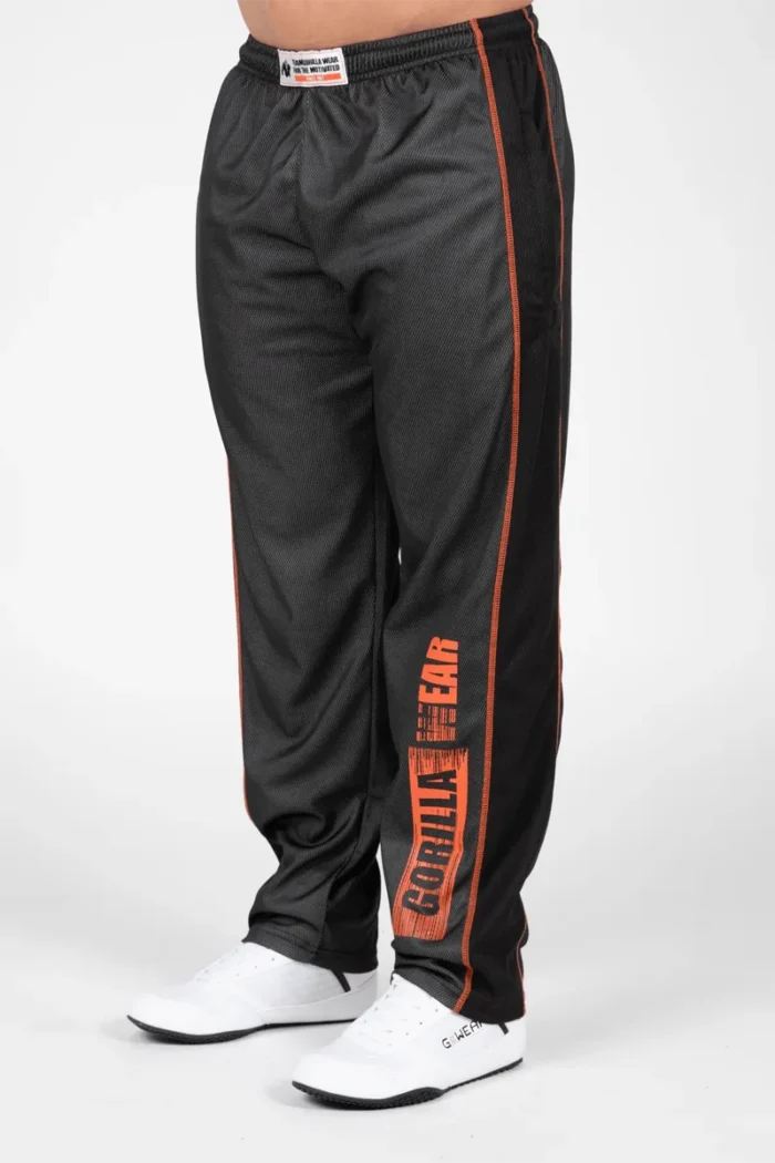 Wallace Mesh Pants - Gray/Orange  Treningsbukser