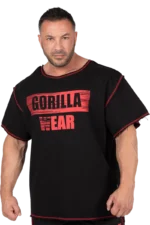 Wallace Workout Top - Black/Red  T-skjorter