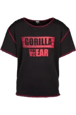 Wallace Workout Top - Black/Red  T-skjorter