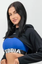 Nebbia Designer Cropped Hoodie Hoodies / Hettegensere