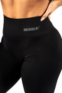 High Waisted Push-Up Leggings TOTALLY SEAMLESS - Black  Tights / Leggings