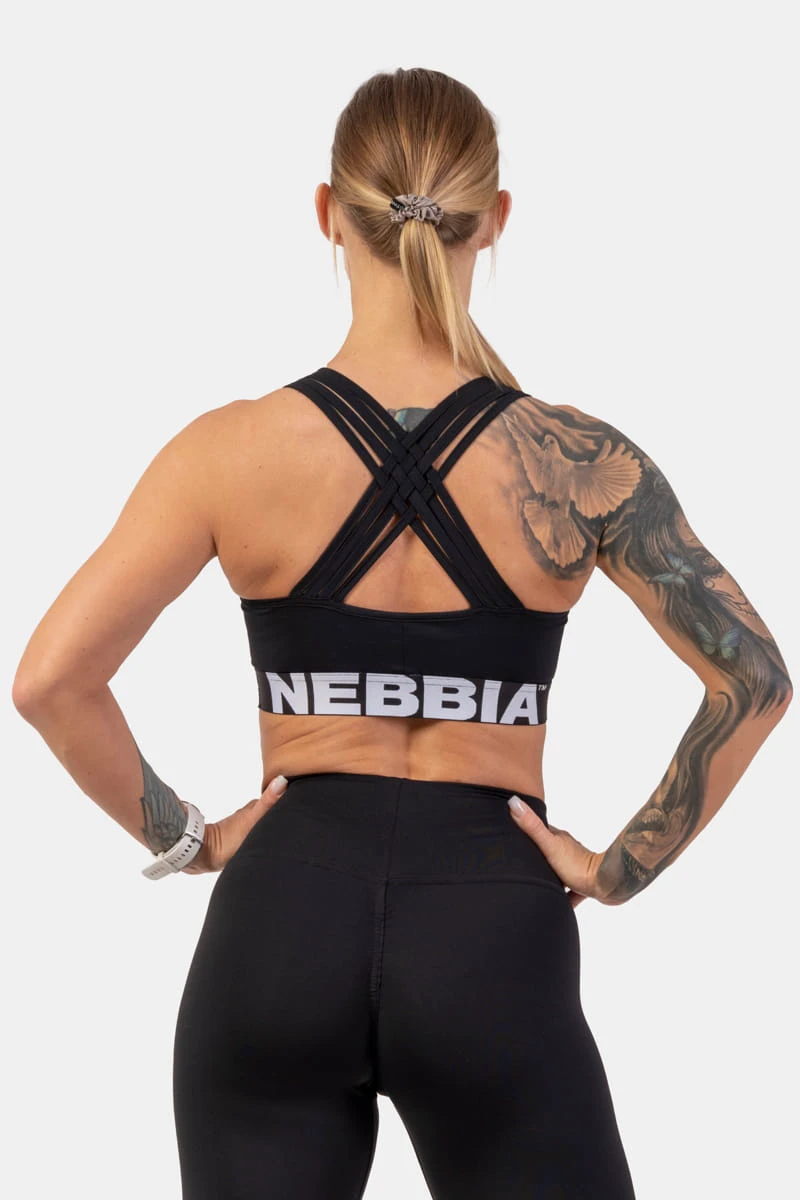 Medium Impact Cross Back Sports Bra Medium Impact Cross Back Sports Bra Sports-BH