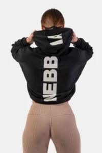 Loose Fit Crop Hoodie Iconic