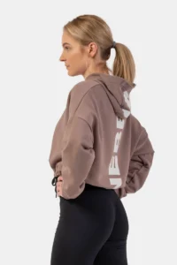 Loose Fit Crop Hoodie Iconic