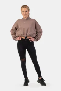 Loose Fit Crop Hoodie Iconic