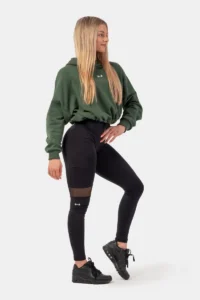 Loose Fit Crop Hoodie Iconic