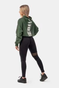 Loose Fit Crop Hoodie Iconic
