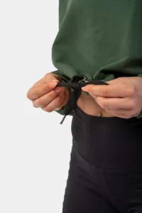 Loose Fit Crop Hoodie Iconic