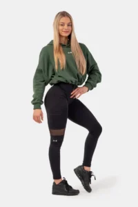 Loose Fit Crop Hoodie Iconic