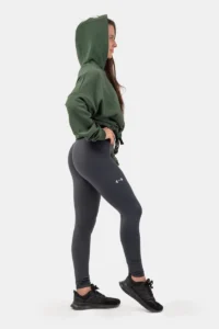 Loose Fit Crop Hoodie Iconic