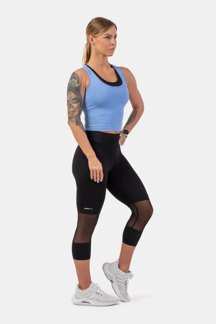 Nebbia Slim-fit Crop Tank Top  Topper