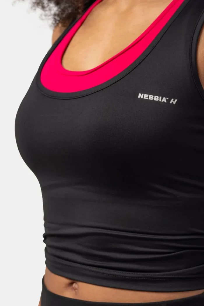 Nebbia Slim-fit Crop Tank Top  Topper