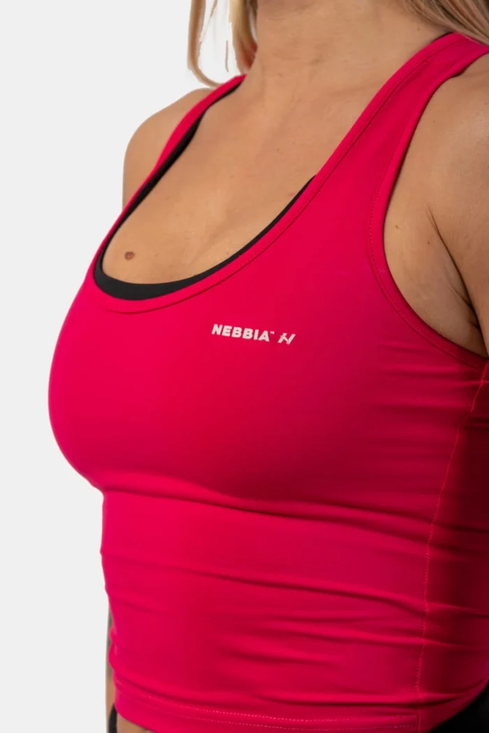 Nebbia Slim-fit Crop Tank Top  Topper