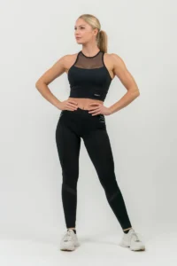 Fit Activewear Padded Sports Bra Blå - S Sports-BH