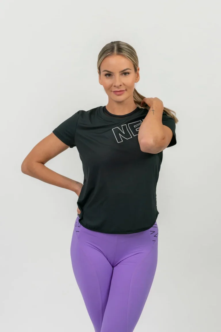 Fit Activewear Functional T-shirt With Short Sleeves Sort - M T-skjorter