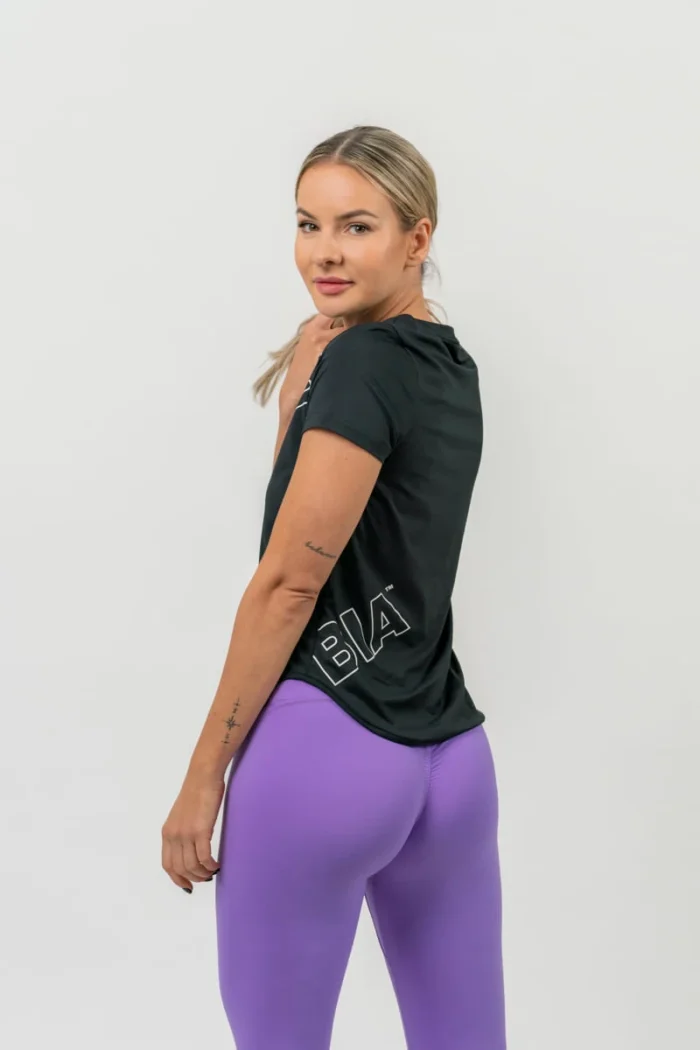 Fit Activewear Functional T-shirt With Short Sleeves Sort - M T-skjorter