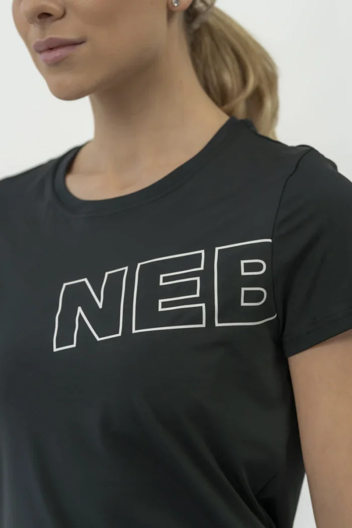 Fit Activewear Functional T-shirt With Short Sleeves Sort - M T-skjorter