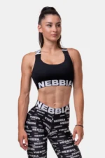 Power Your Hero Iconic Sports Bra Black Sports-BH