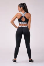 Power Your Hero Iconic Sports Bra Black Sports-BH