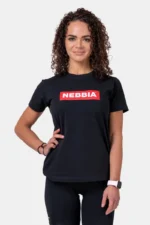 NEBBIA Basic T-skjorte Woman - Sort T-skjorter