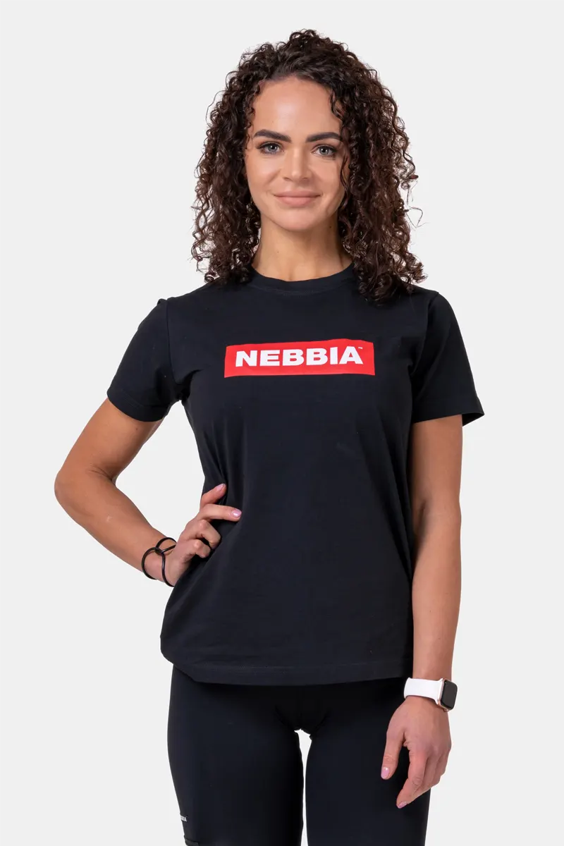 NEBBIA Basic T-skjorte Woman – Sort NEBBIA Basic T-skjorte Woman - Sort T-skjorter