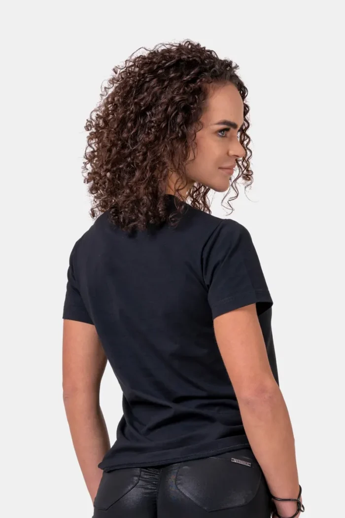 NEBBIA Basic T-skjorte Woman - Sort  T-skjorter
