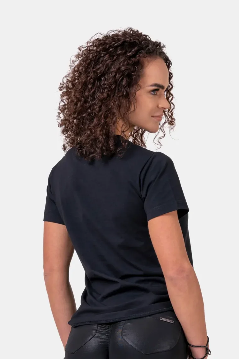 NEBBIA Basic T-skjorte Woman - Sort T-skjorter