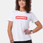 NEBBIA Basic T-skjorte Woman - Hvit  T-skjorter