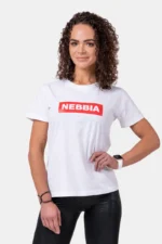 NEBBIA Basic T-skjorte Woman - Hvit T-skjorter
