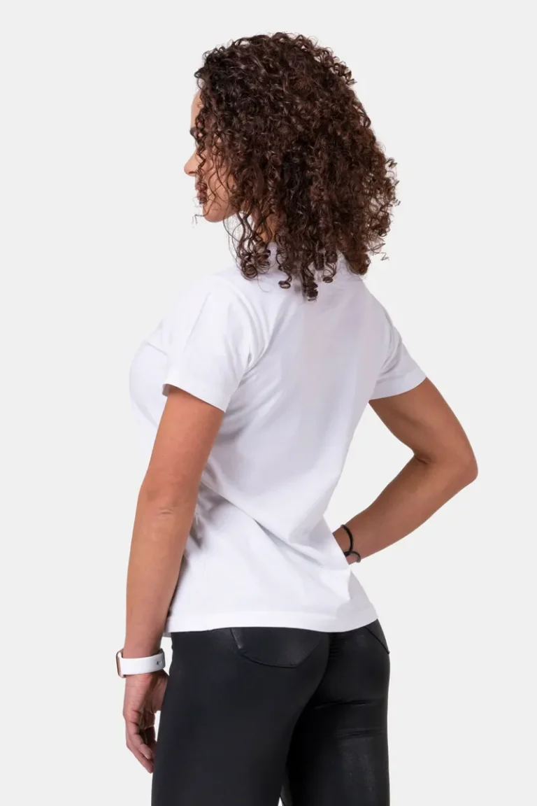 NEBBIA Basic T-skjorte Woman - Hvit T-skjorter