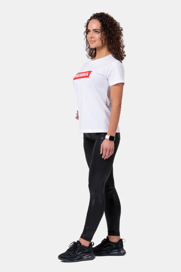 NEBBIA Basic T-skjorte Woman - Hvit  T-skjorter