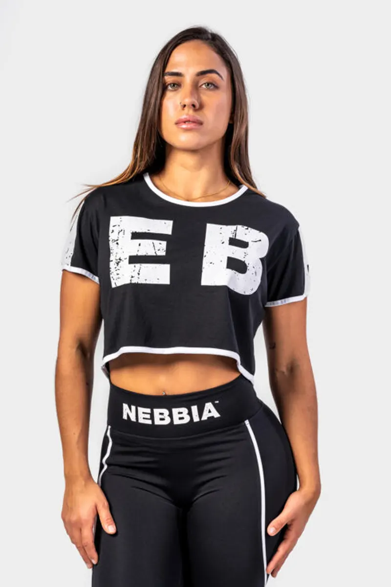 Oversized crop top GAME ON – Black Oversized crop top GAME ON - Black Topper