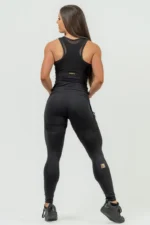 Women's Compression Top INTENSE Ultra - Black/Gold Topper