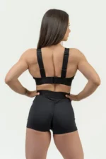 Nebbia Women's Padded Sports Bra Intense Iconic Black  Sports-BH