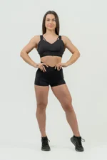 Nebbia Women's Padded Sports Bra Intense Iconic Black  Sports-BH
