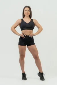 Nebbia Women's Padded Sports Bra Intense Iconic Black  Sports-BH