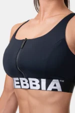 Smart Zip Front Sports Bra Topper